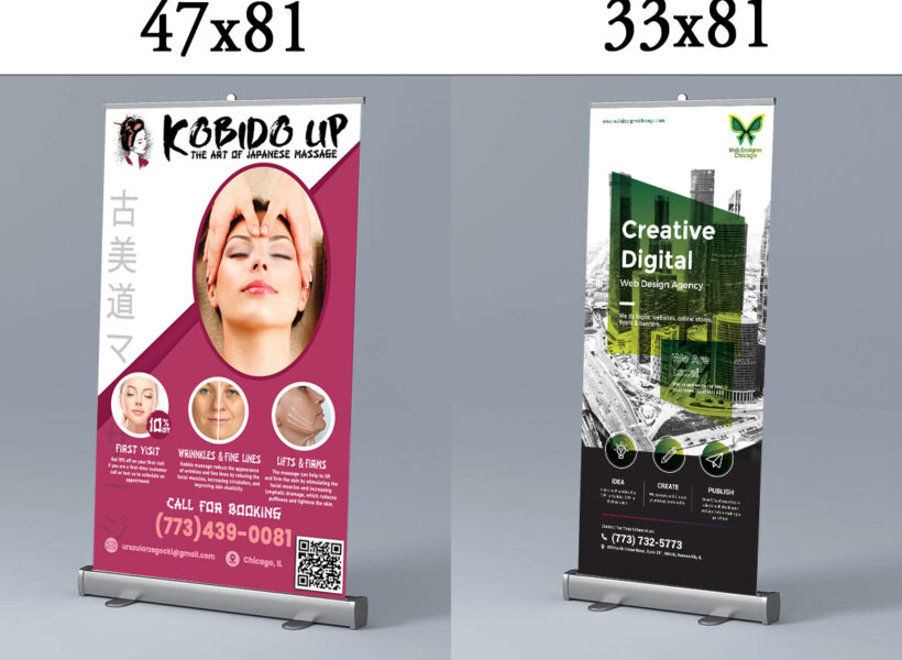 Types Of Roll Up Banners
