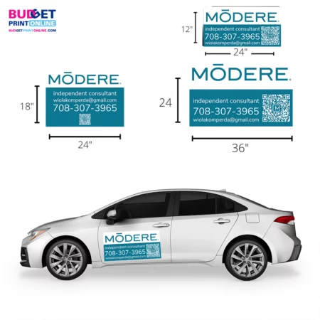 modere car magnets