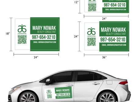 Arbonne Car Vehicle Magnet