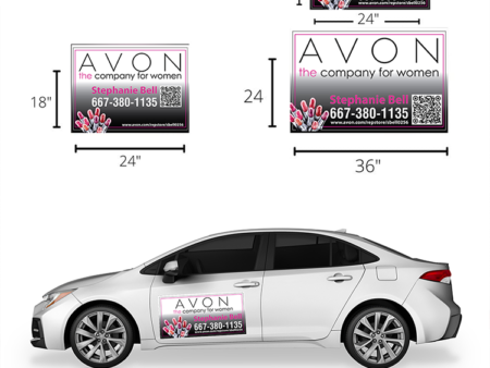 Avon Car Vehicle Magnet