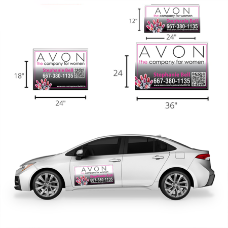 Avon Car Vehicle Magnet