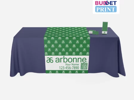 Arbonne Table Runner Green Personalized