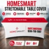 homesmart stretchable personalized table cover