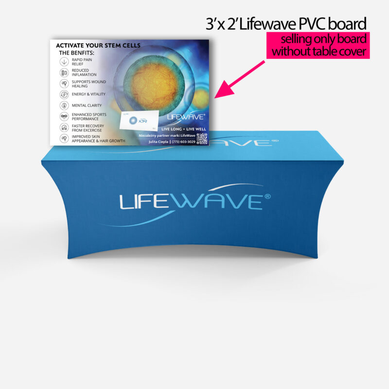 Lifewave PVC Board 3' x 2'