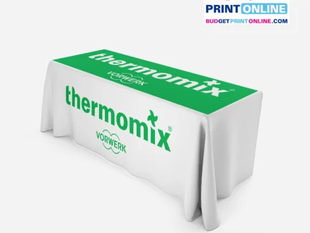Thermomix green and white Table Cover