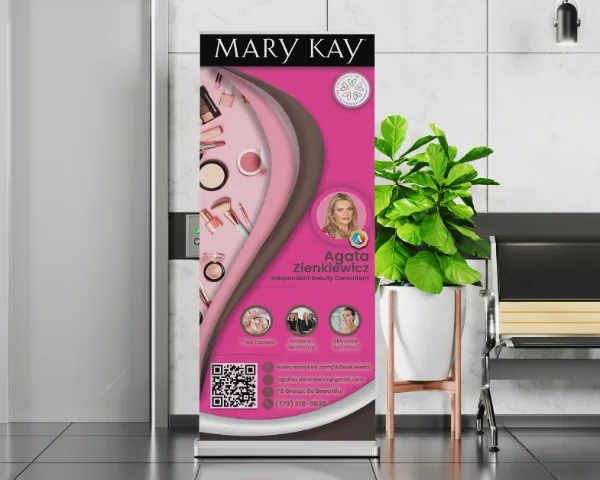 Mary Kay Retractable Banner Stand